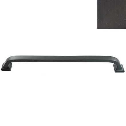 Forever Hardware [F8-830-9-E] Solid Bronze Cabinet Pull Handle - Curved Series - Oversized - Espresso Finish - 9&quot; C/C - 9 5/8&quot; L