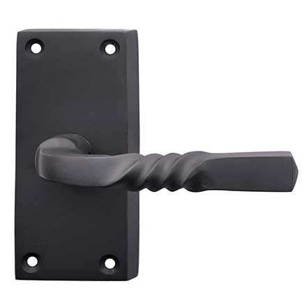 Forever Hardware [F1-410-00-DUM] Solid Bronze Dummy Door Trim - Single - Narrow Case Latch - Square Plate - 5&quot; H x 2 1/4&quot; W