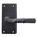 Forever Hardware [F1-410-00-DUM] Solid Bronze Dummy Door Trim - Single - Narrow Case Latch - Square Plate - 5" H x 2 1/4" W