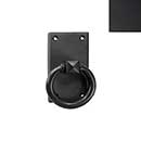 Forever Hardware [F6-105-00-PAS/PIN-M] Solid Bronze Passage/Privacy Door Handleset - Beveled Plate - Midnight Finish - 5&quot; H x 2 3/4&quot; W