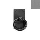 Forever Hardware [F6-105-00-PAS/PIN-P] Solid Bronze Passage/Privacy Door Handleset - Beveled Plate - Platinum Finish - 5&quot; H x 2 3/4&quot; W