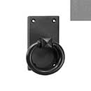 Forever Hardware [F6-405-00-PAS/PIN-P] Solid Bronze Passage/Privacy Door Handleset - Case Latch - Beveled Plate - Platinum Finish - 5&quot; H x 2 3/4&quot; W