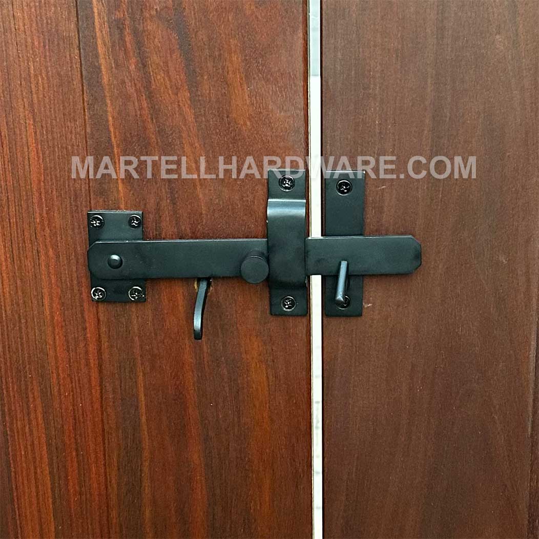 Arched Ipe Entrance Double Gate Hardware Arched Ipe Entrance Double Gate Hardware