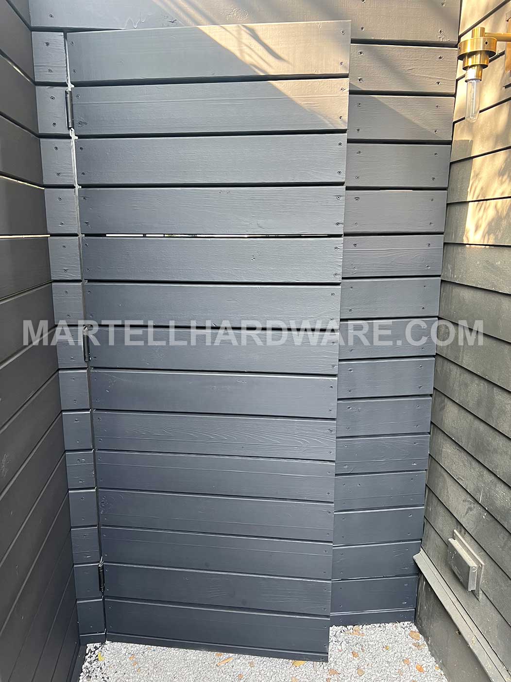 Horizontal Deck Board Gate Hardware Horizontal Deck Board Gate Hardware