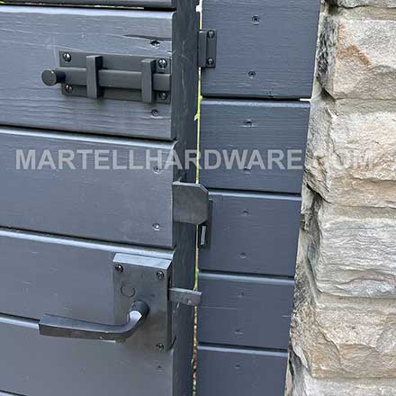 5 1/2" TH Horizontal Deck Board Gate w/ Forever Hardware Gate Hardware - Showcase Gallery - Gate Hardware, Door Hardware, Shutter & Contemporary Barn Hardware