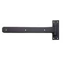 Forever Hardware [F4-380-LH] Solid Bronze Gate Loose Pin Band Hinge - Beveled End - Left Hand- 2&quot; H x 18&quot; L
