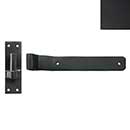 Forever Hardware [F4-312-M] Solid Bronze Gate Band Hinge - Beveled End - Midnight Finish - 2" H x 12" L