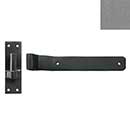 Forever Hardware [F4-312-P] Solid Bronze Gate Band Hinge - Beveled End - Platinum Finish - 2&quot; H x 12&quot; L