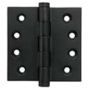 Forever Hardware [F4-423] Solid Bronze Gate Butt Hinge - Heavy Duty - Button Tip - 4 1/2&quot; H x 4 1/2&quot; W