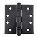 Forever Hardware [F4-451] Stainless Steel Gate Butt Hinge - Heavy Duty - Ball Bearing - Square Corner - Button Tip - 4" H x 4" W