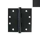 Forever Hardware [F4-410-M] Extruded Bronze Gate Butt Hinge - Template - Button Tip - Midnight Finish - 4" H x 4" W