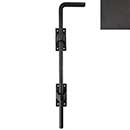 Forever Hardware [F2-800-E] Solid Bronze Gate Cane Bolt - Espresso Finish - 20" L