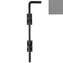 Forever Hardware [F2-800-P] Solid Bronze Gate Cane Bolt - Platinum Finish - 20" L