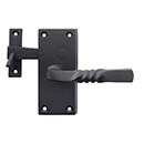 Forever Hardware [F1-410-00-BAR-LH] Solid Bronze Gate Case Latch - Narrow Square Plate - Left Hand - 5&quot; H x 2 1/4&quot; W