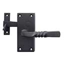 Forever Hardware [F1-410-00-BAR-LH] Solid Bronze Gate Case Latch - Narrow Square Plate - Single Side - Left Hand - 5&quot; H x 2 1/4&quot; W