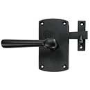 Forever Hardware [F1-401-00-BAR-RH] Solid Bronze Gate Case Latch - Arch Plate - Single Side - Right Hand - 5&quot; H x 2 3/4&quot; W