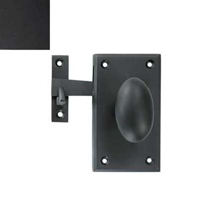 Forever Hardware [F1-405-00-BAR-LH] Solid Bronze Gate Case Latch - Bevel Plate - Single Side - Left Hand - 5&quot; H x 2 3/4&quot; W