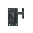 Forever Hardware [F1-405-00-BAR-RH] Solid Bronze Gate Case Latch - Bevel Plate - Single Side - Right Hand - 5&quot; H x 2 3/4&quot; W