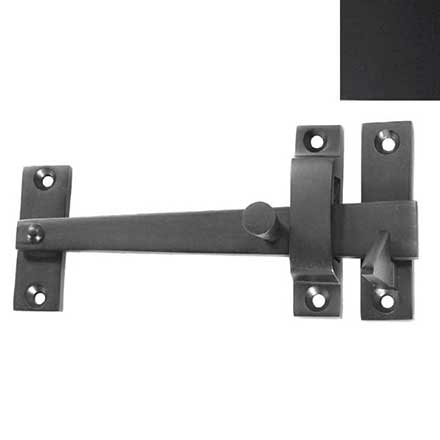 Forever Hardware [F2-240] Solid Bronze Gate Drop Bar Latch w/ Knob - Square End -  6 1/4&quot; L