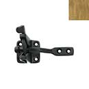 Forever Hardware [F2-200-C] Bronze Standard Gravity Gate Latch - Straight Catch - Champagne Finish - 2" W