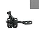 Forever Hardware [F2-200-P] Bronze Standard Gravity Gate Latch - Straight Catch - Platinum Finish - 2" W