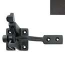 Forever Hardware [F2-220-E] Bronze Standard Gravity Gate Latch - Heavy Duty - Straight Catch - Espresso Finish - 2 1/2" W