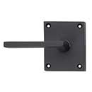 Forever Hardware [F1-425-25-DUMS] Solid Bronze Gate Dummy Case Latch - Square Plate - Single Side - 3 3/4&quot; H x 3&quot; W