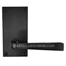 Forever Hardware [F1-500-00-DUMS] Solid Bronze Gate Drop Bar Dummy Latch - Vertical Square Plate - Single Side - 4 1/2" H x 2 3/4" W