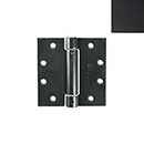 Forever Hardware [F4-455-M] Stainless Steel Gate Spring Hinge - Heavy Duty - Button Tip - Midnight (PVD) Finish - 4 1/2" H x 4 1/2" W