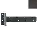Forever Hardware [F4-446-E] Solid Bronze Gate T-Hinge - Espresso Finish - 4&quot; H x 11 3/4&quot; W