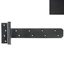 Forever Hardware [F4-446-M] Solid Bronze Gate T-Hinge - Midnight Finish - 4" H x 11 3/4" W