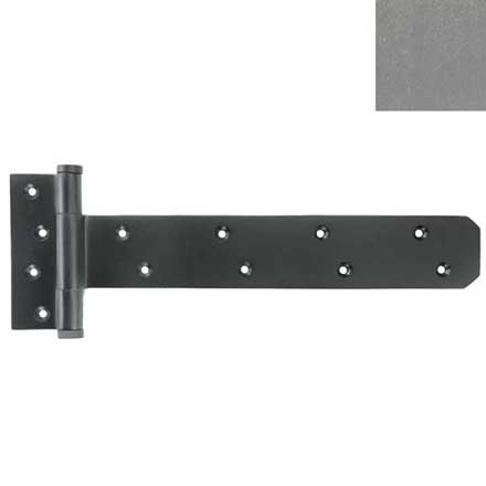 Forever Hardware [F4-446-P] Solid Bronze Gate T-Hinge - Platinum Finish - 4&quot; H x 11 3/4&quot; W