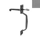 Forever Hardware [F2-312-P] Solid Bronze Gate Thumb Latch - Rectangular End - Platinum Finish - 8 1/4" L