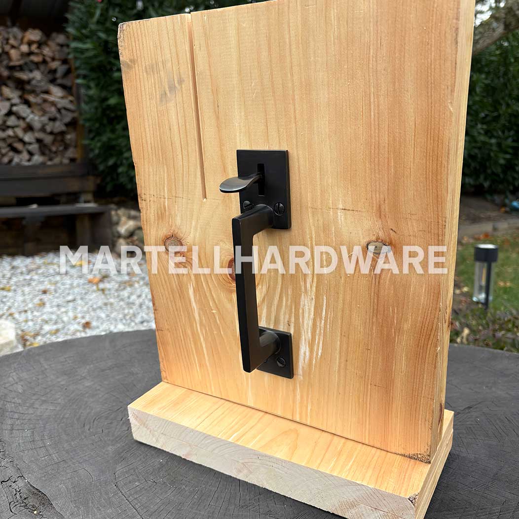 Forever Hardware Solid Bronze Gate Double Thumb Latch Forever Hardware Solid Bronze Gate Double Thumb Latch