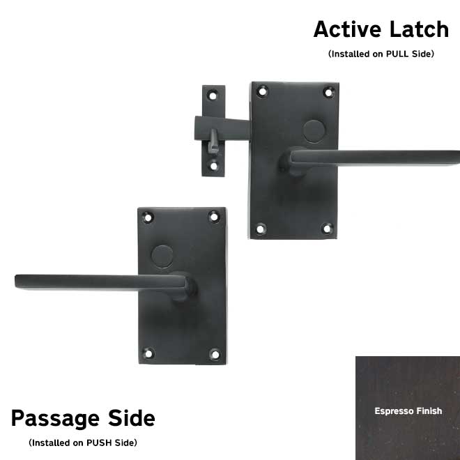 Forever Hardware [F1-400-00-SET-LH-E] Gate Case Latch Set