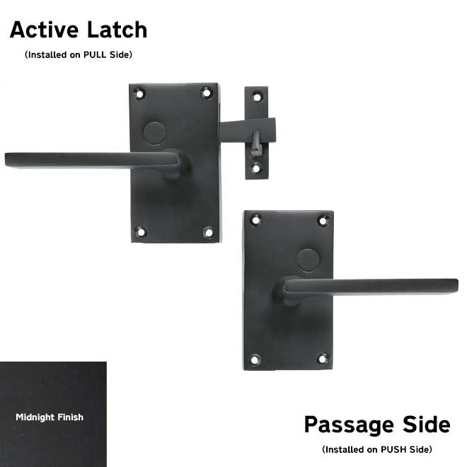 Forever Hardware [F1-400-00-SET-RH-M] Gate Case Latch Set