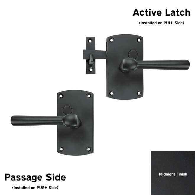 Forever Hardware [F1-401-00-SET-LH-M] Gate Case Latch Set