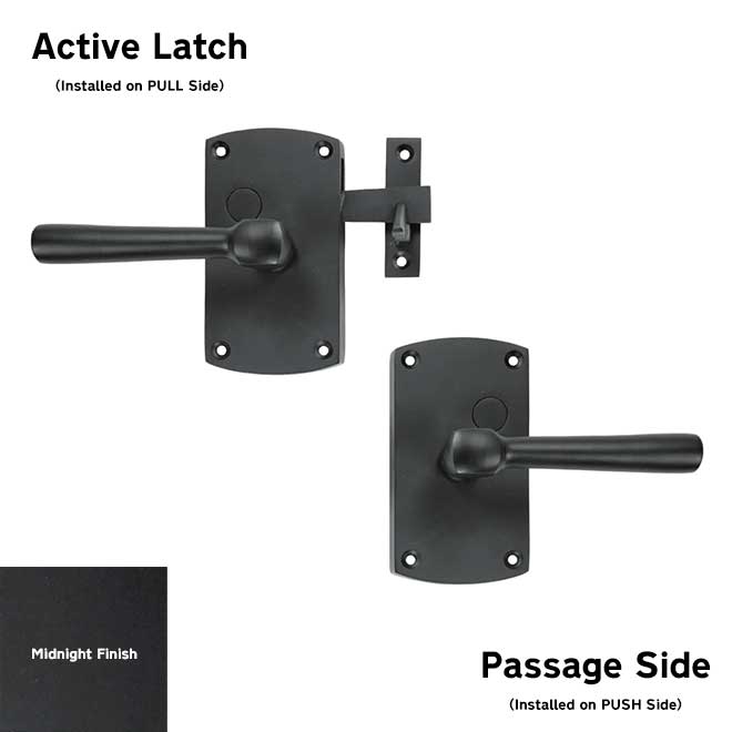 Forever Hardware [F1-401-00-SET-RH-M] Gate Case Latch Set