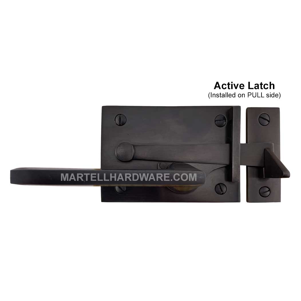 Forever Hardware [F1-555-00-BAR-RH] Gate Drop Bar Latch