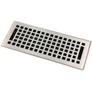 Brushed Nickel Finish - Mission Floor Registers & Heat Vent Covers