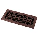 Oil Rubbed Bronze Finish - Victorian Floor Registers & Heat Vent Covers