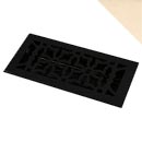 Polished Brass Finish - Oriental Floor Registers & Heat Vent Covers