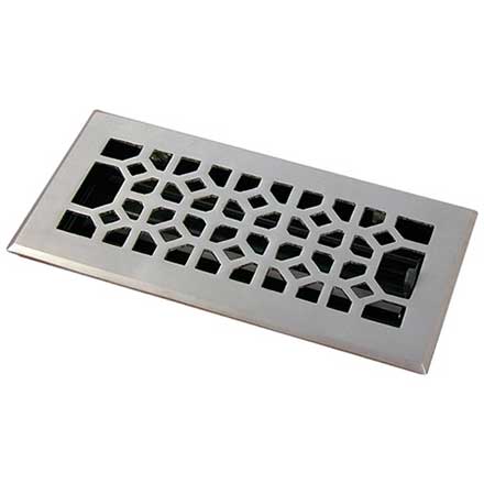 HRV Industries [01-614-C] Brass Decorative Floor Register Vent Cover - Legacy Classic - 6&quot; x 14&quot;