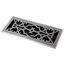 HRV Industries [03-412-C] Brass Decorative Floor Register Vent Cover - Victorian - 4&quot; x 12&quot;