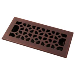 Hrv Industries 01 212 C 10 Brass Decorative Floor Register Vent