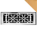 HRV Industries [02-210-C-05] Brass Decorative Floor Register Vent Cover - Oriental - Antique Brass Finish - 2" x 10"