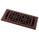HRV Industries [02-210-C-10] Brass Decorative Floor Register Vent Cover - Oriental - Oil Rubbed Bronze Finish - 2&quot; x 10&quot;