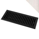 HRV Industries [04-610-C-26] Brass Decorative Floor Register Vent Cover - Contemporary - Polished Chrome Finish - 6" x 10"