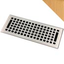 HRV Industries [05-614-C-05] Brass Decorative Floor Register Vent Cover - Mission - Antique Brass Finish - 6" x 14"