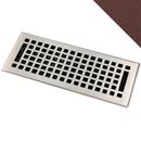 HRV Industries [05-614-C-10] Brass Decorative Floor Register Vent Cover - Mission - Oil Rubbed Bronze Finish - 6" x 14"